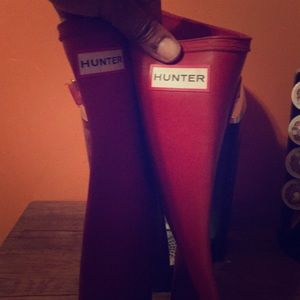Hunter rain boots
